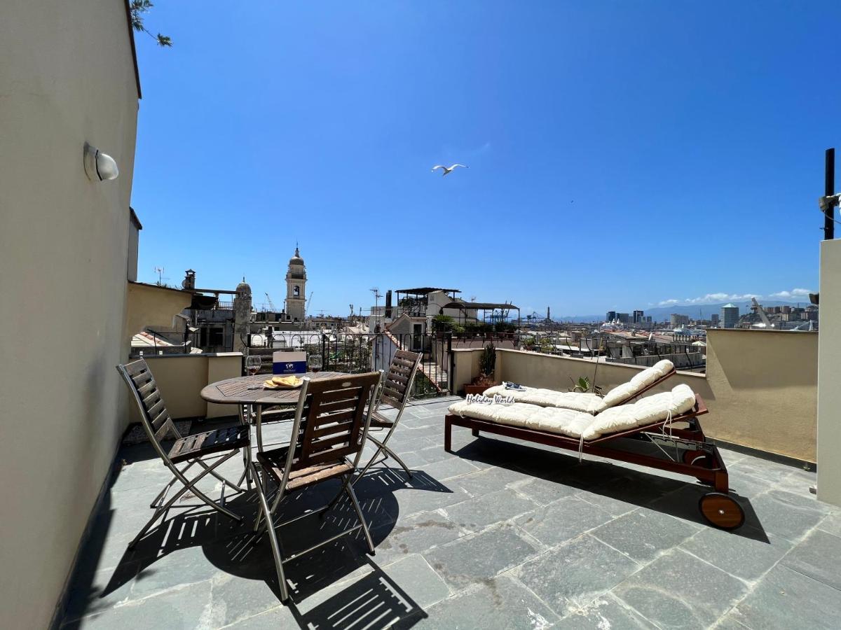 ג'נובה La Terrazza Del Porto Antico By Holiday World מראה חיצוני תמונה